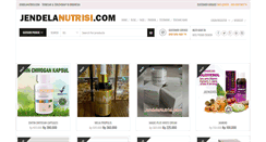 Desktop Screenshot of jendelanutrisi.com